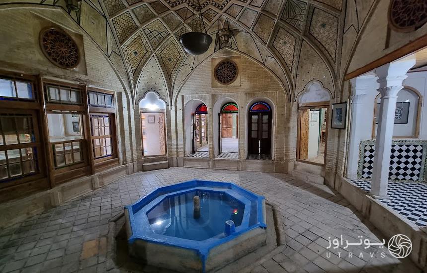 حوض‌خانه در خانه فروغ الملک شیراز